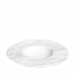 *DISCONTINUED - ESPIEL - VOLCANO WHITE RISOTO PLATE 24 CM