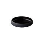 RAW - VULCANIC BLACK DEEP PLATE 24 x 5 CM