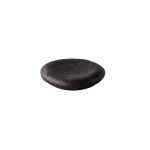 RAW - PILLOW PLATE BLACK 15.8 x 3.2 CM