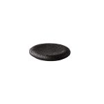 RAW - PILLOW PLATE BLACK 25.4 x 4 CM