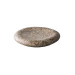 RAW - PILLOW PLATE GREY 25.4 x 4 CM