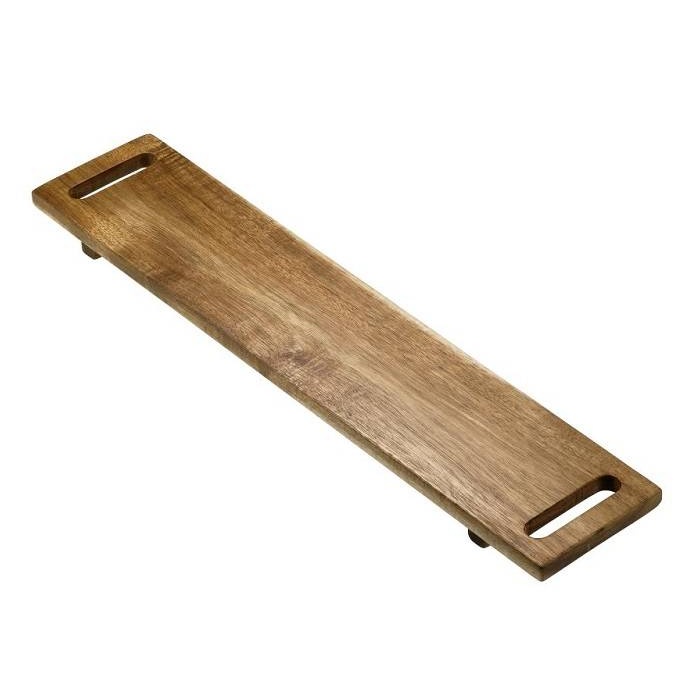 S5013.jpg LEONE - ACACIA RECTANGULAR TRAY 60 x 12.5 x 3 CM - Image 1