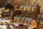 LEONE - ACACIA 2 TIER BUFFET DISPLAY 65 x 20 x 40 CM - Image 3