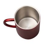 ALUMINIUM MUG 350 ML RED