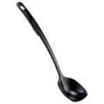 DALEBROOK - BLACK MELAMINE SOLID SPOON 25 CM
