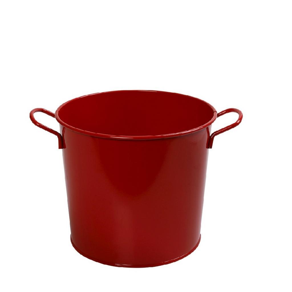TEM122.jpg ESPIEL - METAL CHAMPGANE BUCKET RED 22 CM - Image 1