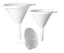 PLAST FUNNEL SET 3 WH