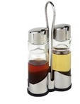 OIL + VINEGAR SET WITH BASE ST/ST - COM3698