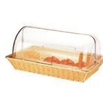 RATTAN BASKET 1/1 WITH ROLL-TOP COVER P2205