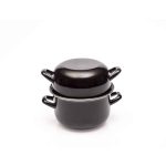XM - MUSSEL BOWL BLACK 18 CM
