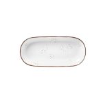 DOT - SAHARA OVAL PLATTER 25 x 12 CM
