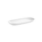 DOT - WHITE OVAL  PLATTER 25 x 12 CM - Image 2