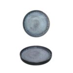 *DISCONTINUED - VIANAGRES - STONEWARE OCEANIC BLUE PLATE 13.5 CM 2781904095
