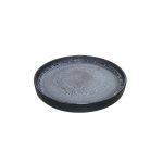 *DISCONTINUED - VIANAGRES - STONEWARE OCEANIC BLUE PLATE 21.5 CM 2781904094