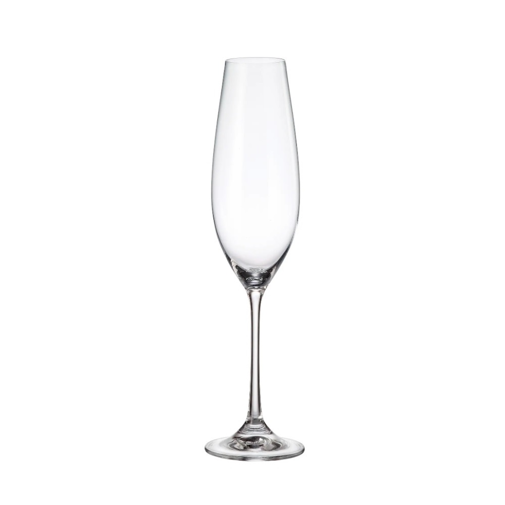 0803201.jpg BOHEMIA CRYSTAL - COLUMBA CHAMPAGNE GLASS 260 ML - Image 1