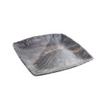 TC - BARNWOOD MELAMINE SQUARE PLATE 25.5 x 25.5 CM