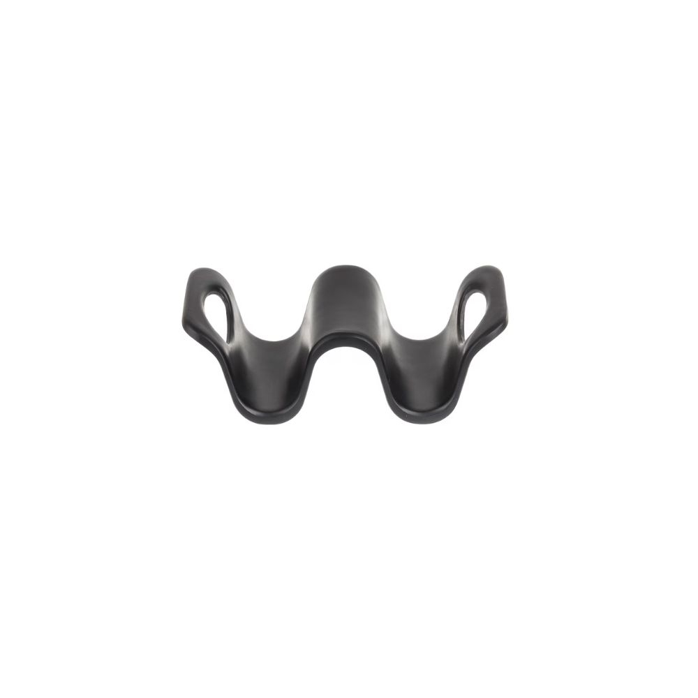 10277BK.jpg TC - BLACK MELAMINE 1-2 TACO STAND 9 x 5.5 x 4 CM - Image 1