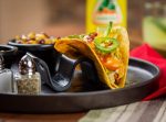 TC - BLACK MELAMINE 1-2 TACO STAND 9 x 5.5 x 4 CM - Image 2