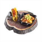 TC - BLACK MELAMINE 1-2 TACO STAND 9 x 5.5 x 4 CM - Image 6