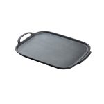 TC - FAUX MELAMINE CAST IRON SERVING TRAY WITH HANDLES 36 x 25.5 x 3.2 CM - Image 6
