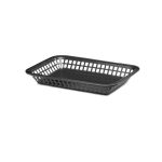 TC - GRANDE PLATTER BASKET PP 27 x 18.5 x 3.5 CM BLACK