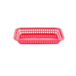 TC - GRANDE PLATTER BASKET PP 27.5 x 19.5 x 4 CM RED - Image 2