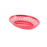 TC - JUMBO OVAL BASKET PP 30 x 23 x 5 CM RED - Image 2