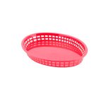 TC - TEXAS OVAL BASKET PP 32.5 x 24 x 4 CM RED - Image 5