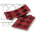 SCHNEIDER - SILICON MOLD MUFFINS 30x17.5 FOR 6 PCS ø69 MM