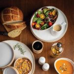 TC - LUNARA MELAMINE ROUND PLATTER NATURAL WHITE 35.5 CM - Image 3