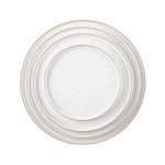 TC - LUNARA MELAMINE ROUND PLATTER NATURAL WHITE 35.5 CM - Image 5