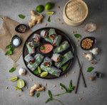 TC - LUNARA MELAMINE ROUND PLATTER NATURAL BLACK 40.5 CM - Image 5