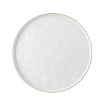 TC - LUNARA MELAMINE ROUND PLATTER NATURAL WHITE 40.5 CM