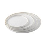 TC - LUNARA MELAMINE ROUND PLATTER NATURAL WHITE 45.5 CM - Image 5