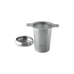 WEIS - TEA INFUSER ST/ST WITH DRIP TRAY 8 CM