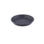 TC - ROUND BLACK PLASTIC PLATTER 23 CM - Image 3