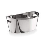 WAS - CHAMPAGNE BOWL OVAL ST/ST 53 x 33 x 24 CM