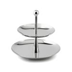 WEIS - FRUIT STAND 2 TIER ST/ST 23 CM