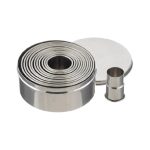 WAS - PASTRY CUTTER SET OF 12 UP TO 10.5 CM / PLAIN
