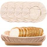 201904.jpg SCHNEIDER - COTTON LINER FOR RECTANGULAR BREAD PROOFING BASKET 27 x 12 CM - Image 1
