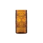 UNIGLASS - GLASS TIKI FIJI HB OLIVE BROWN 50 CL