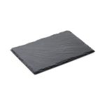 WAS - NATURAL SLATE TRAY 30 x 20 CM