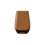 STOLZLE - ELEMENTS WATER GLASS 465 ML BROWN