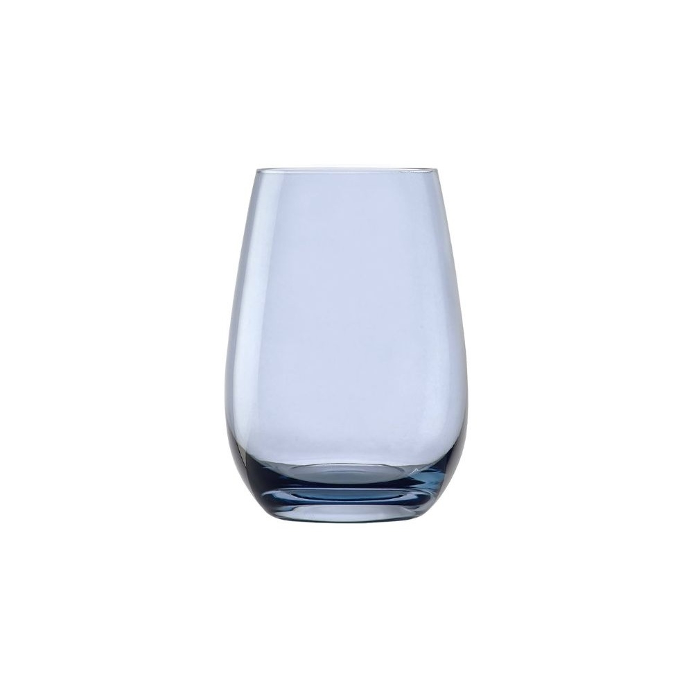 3520012EL051.jpg STOLZLE - ELEMENTS WATER GLASS 465 ML SMOKY BLUE - Image 1
