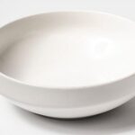 *DISCONTINUED - SOUL STUDIO - PORCELAIN WHITE MODERN SOUP BOWL 20 CM