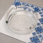 UNIGLASS - SCOTCH ASHTRAY 10.5 CM CLEAR - Image 2