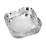 UNIGLASS - SQUARE CLEAR ASHTRAY 10 x 10 CM - Image 2