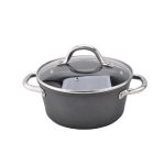 *DISCONTINUED - TOU - SILVER LINE INDUCTION CASSEROLE 32 CM WITH LID / KAQT32
