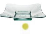 SAN - CENTER PIECE SQUARE 43 CM BIG LIME