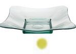 SAN - CENTER PIECE SQUARE 19 CM SMALL LIME